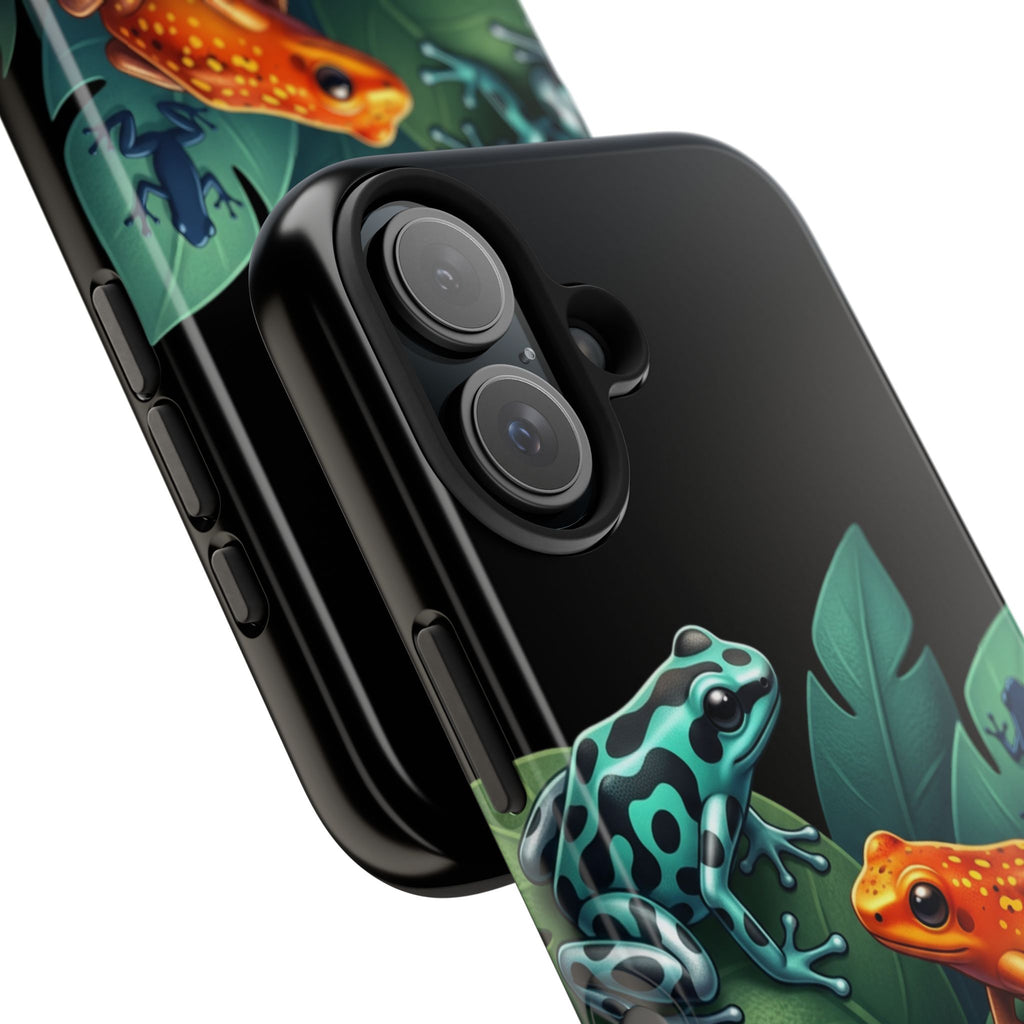 Phone Case | Colorful Dart Frog Design Tough Protective Case