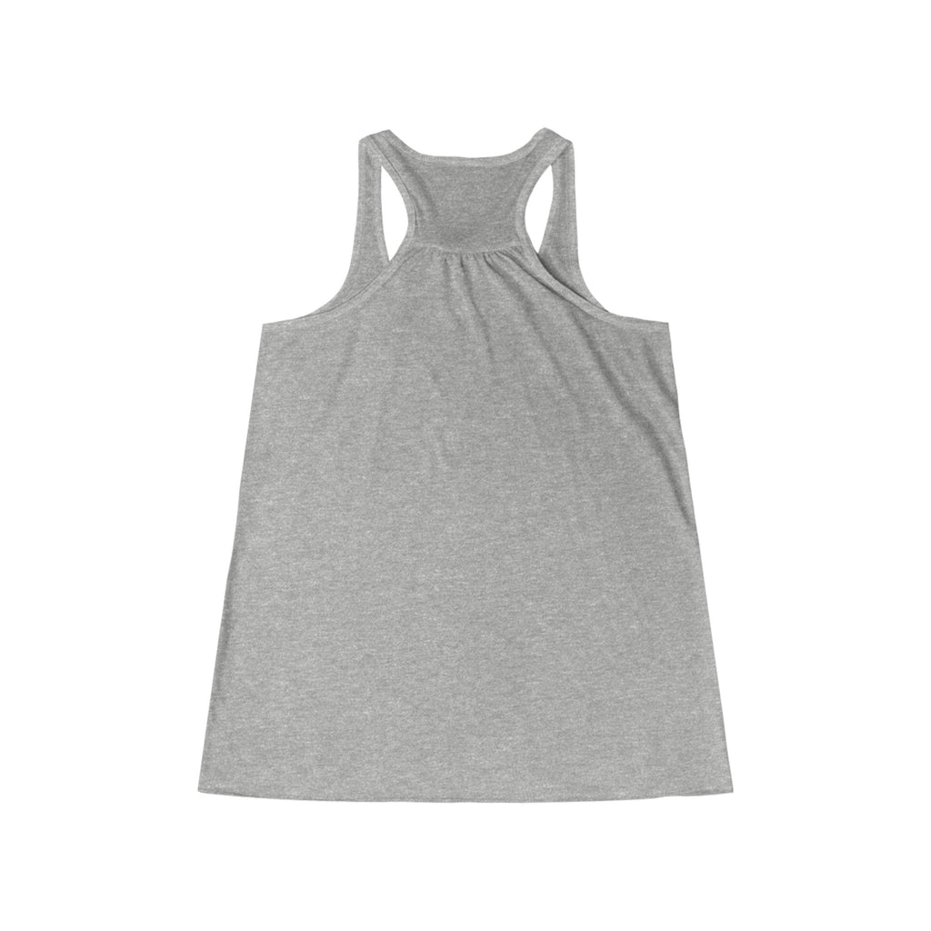 Retro Waves & Sasquatch Silhouette Racerback Tank Top