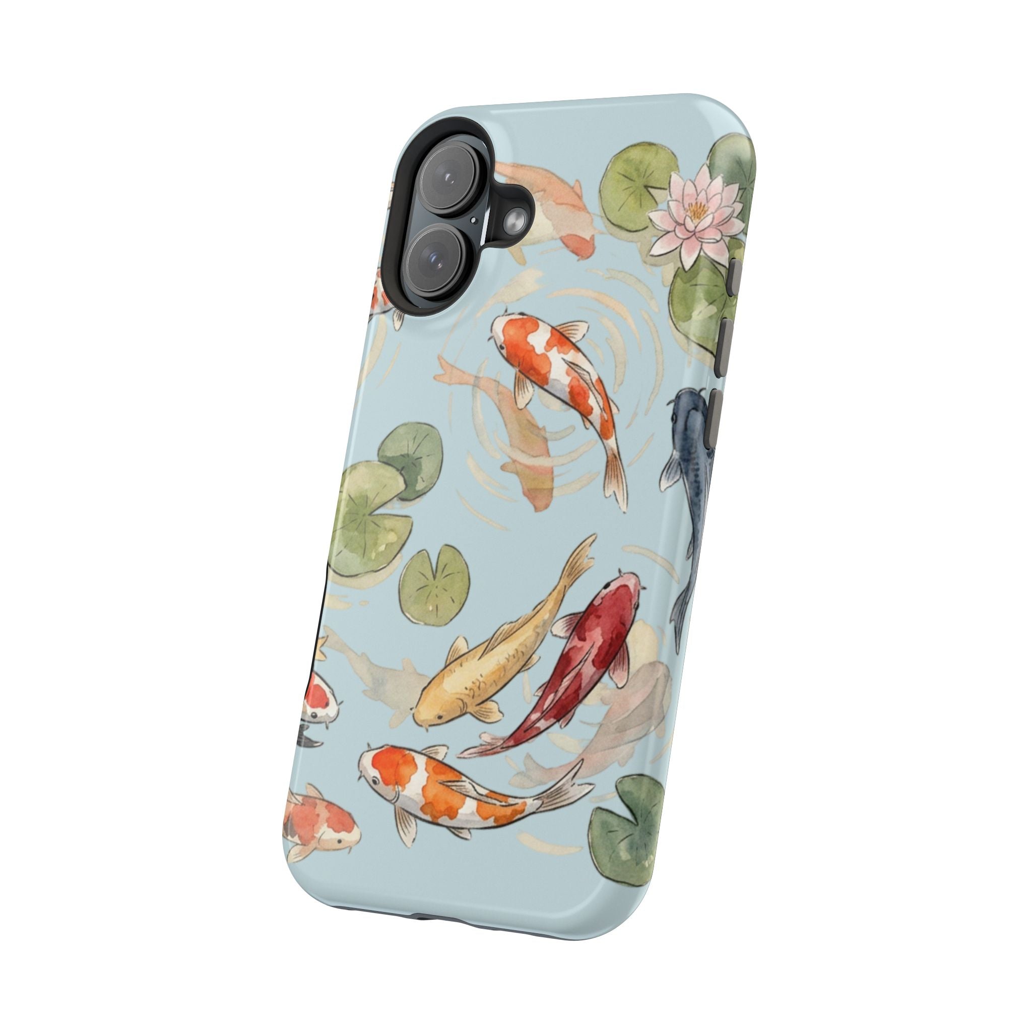 Phone Case | Koi Pond Magnetic Impact-Resistant Phone Cover