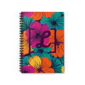 Journal | Floral Custom Monogram Spiral Notebook