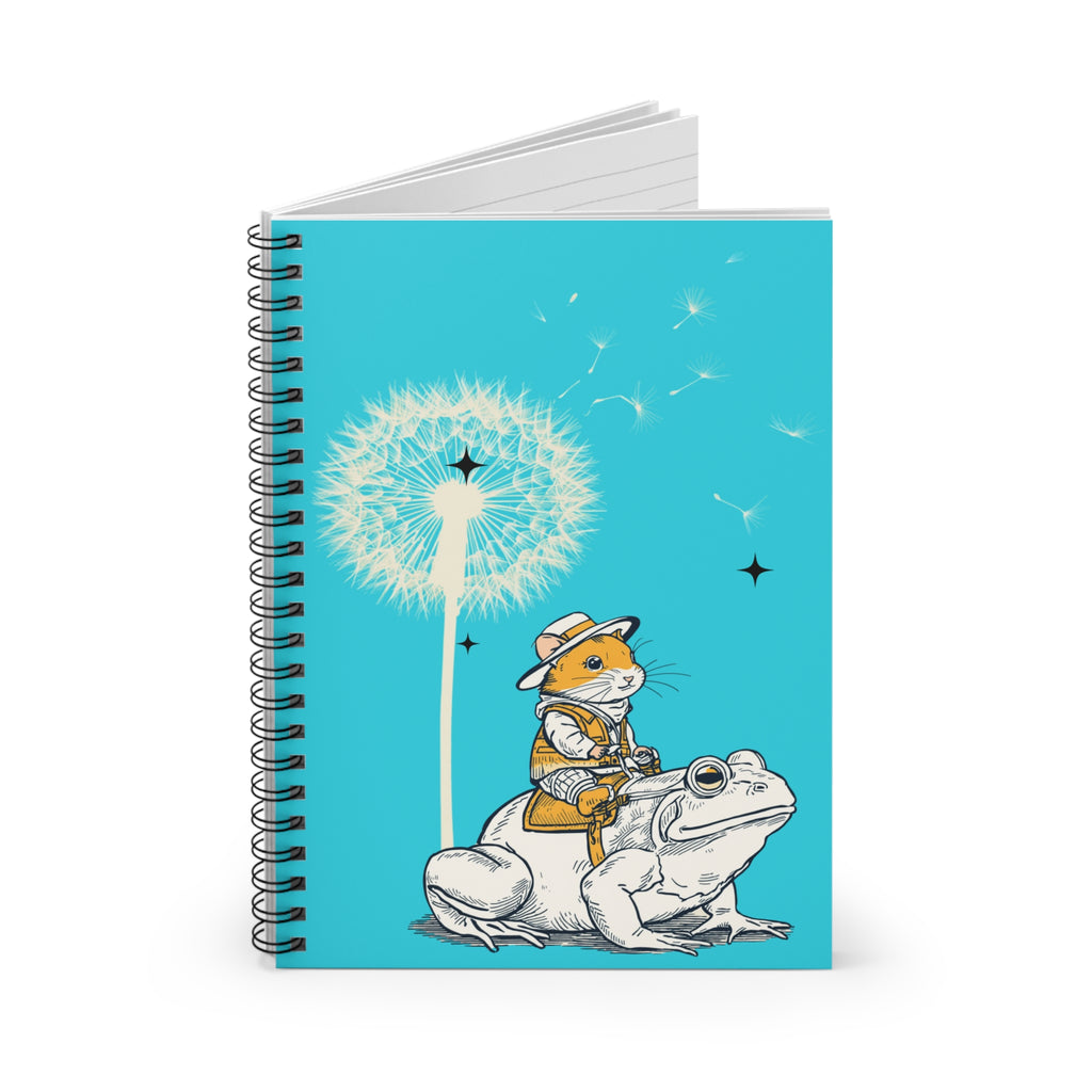Journal | Tiny Adventures of Hamster and Frog Spiral Notebook