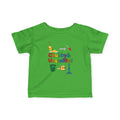 Infant Tee | "Chubby & Unqualified" Colorful and Funny Baby T Shirt