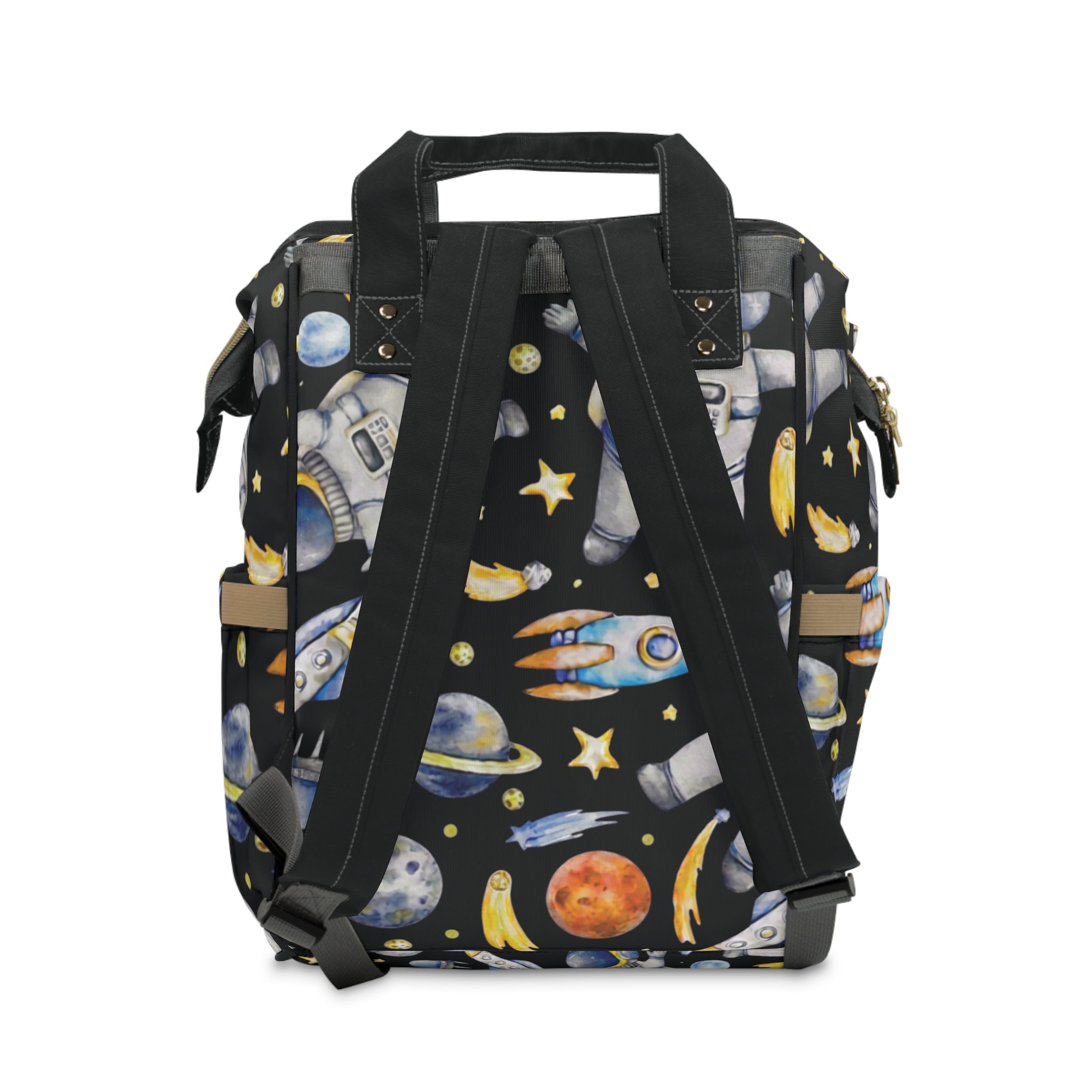 Diaper Backpack | Astronaut & Rocket Space Explorer Baby Bag