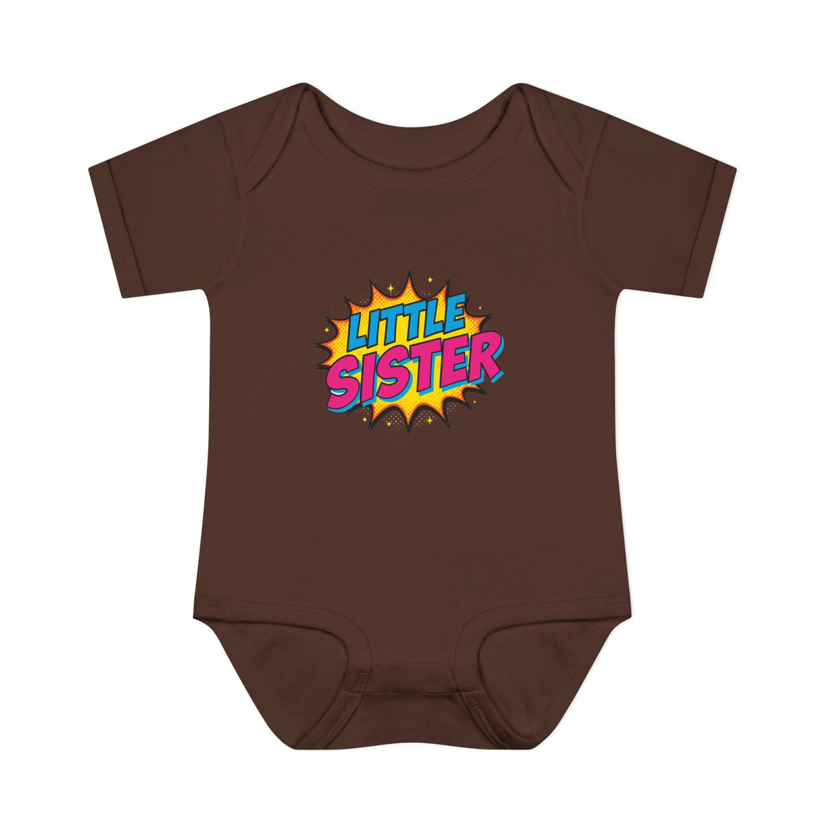 Little Sister Pop Art Onesie