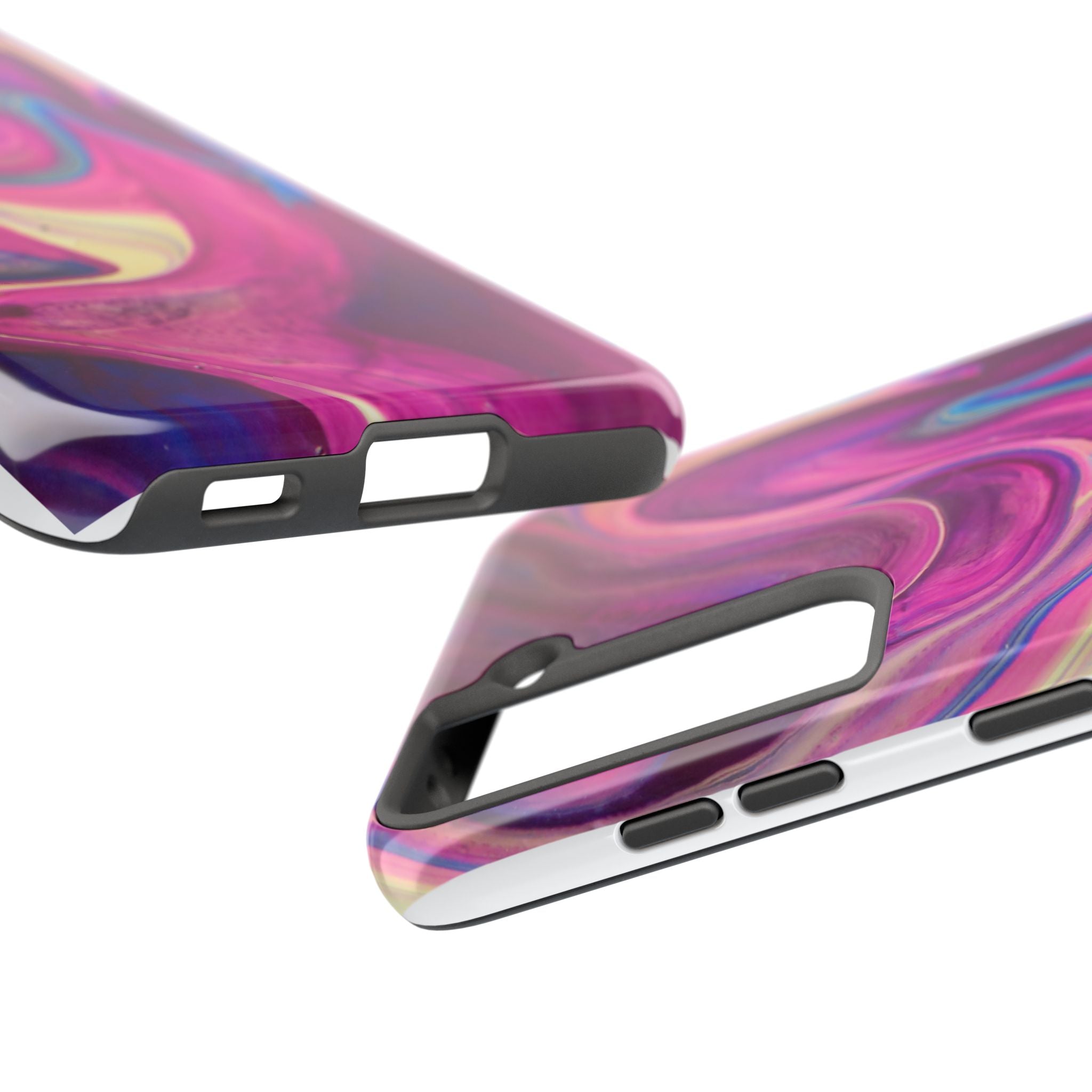 Phone Case | Protective Artistic Paint Pour Design
