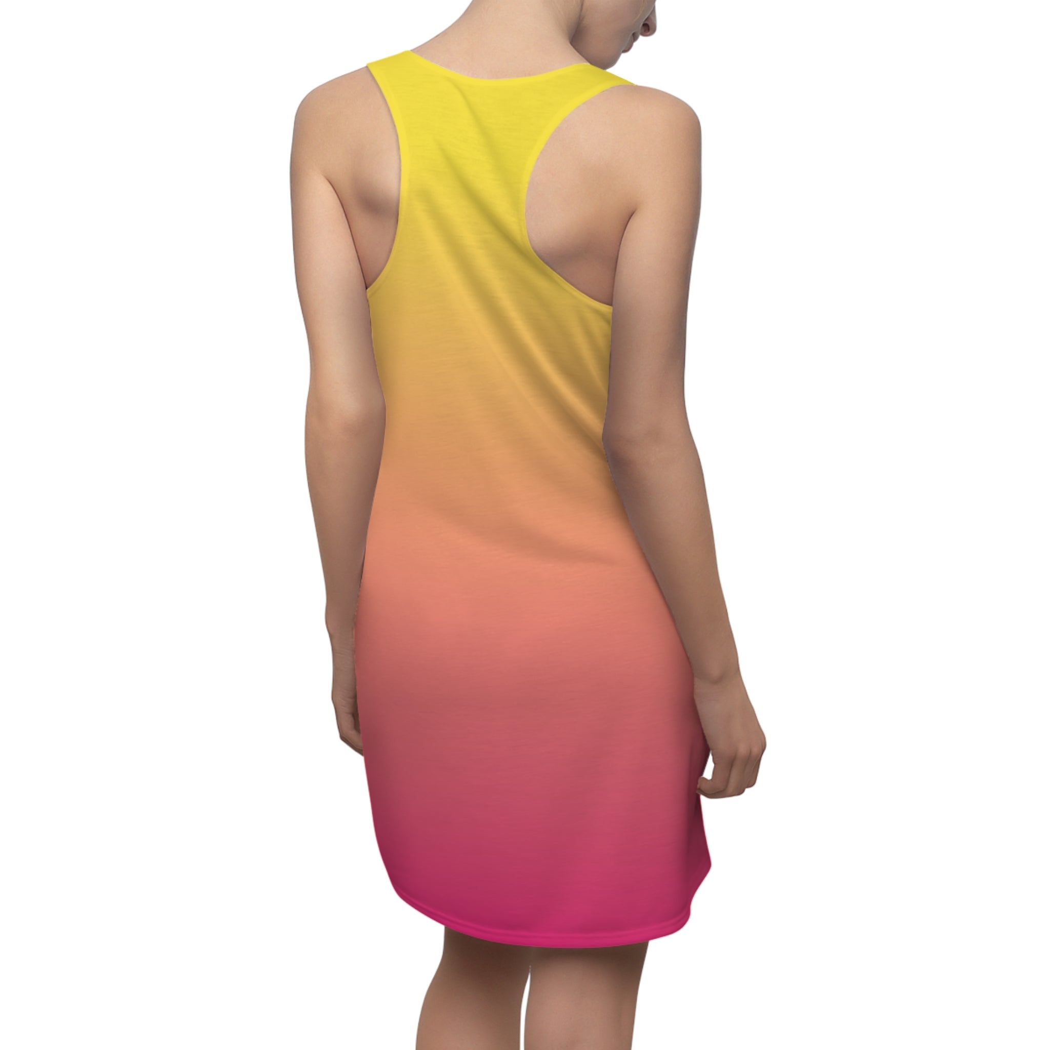 Women's Racerback Dress | Gradient Summer Sundress
