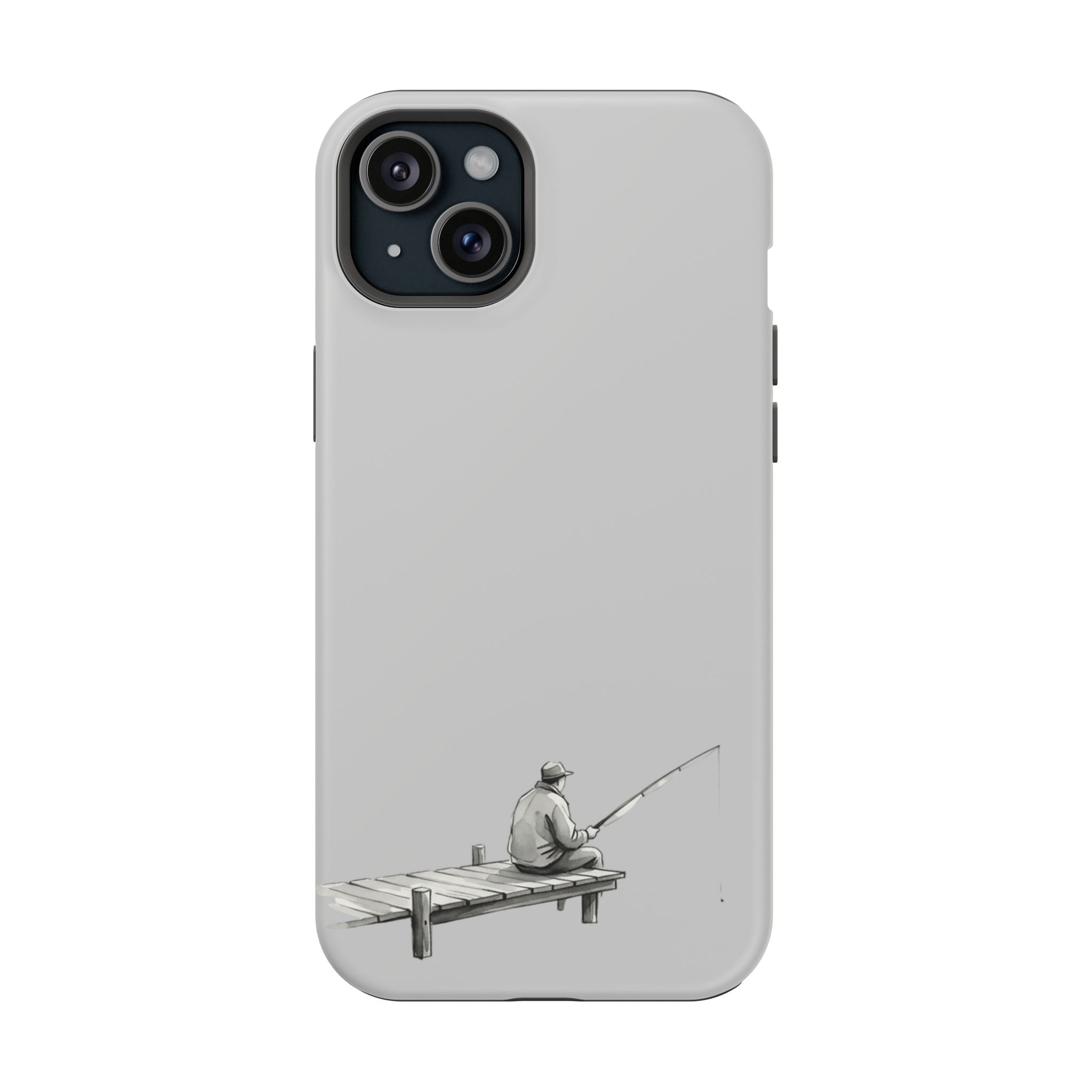 Phone Case | Fishing Dock Minimalist Magnetic Impact-Resistant Case