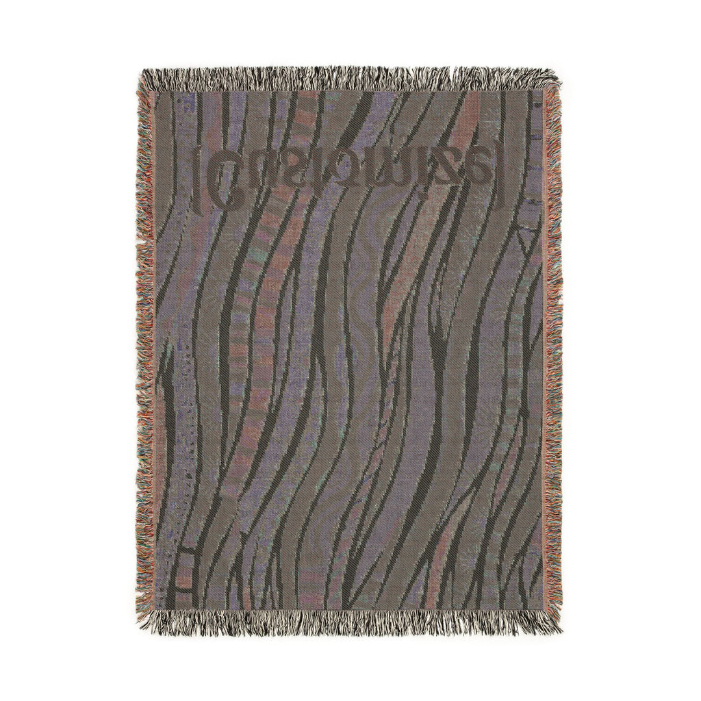 Personalized Boho Woven Throw