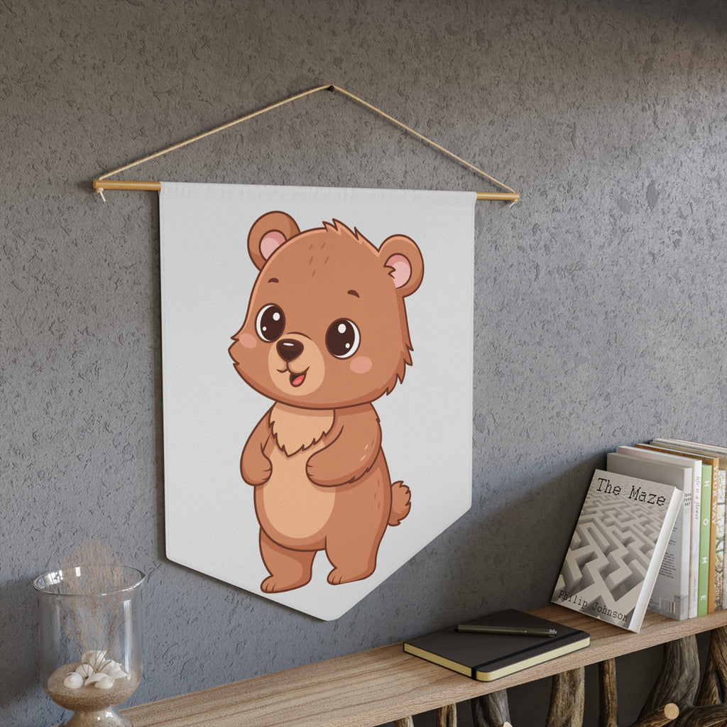 Pennant Banner | Cute Baby Bear Nursery Wall Decor for Childs’ Room