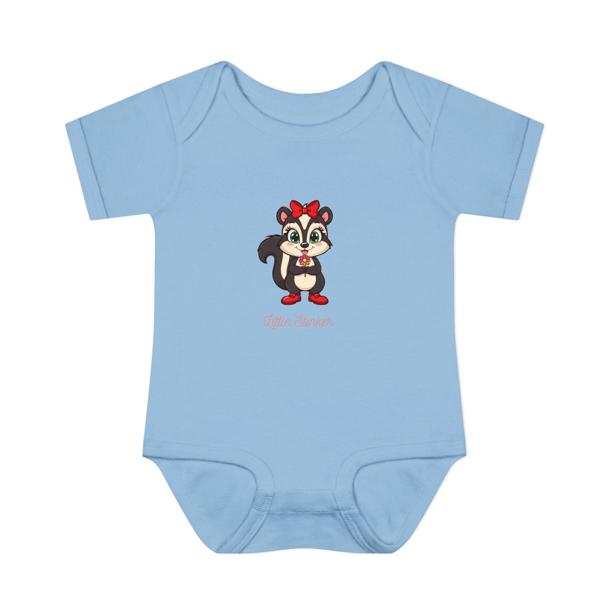 Adorable "Little Stinker" Graphic Onesie