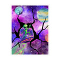 Vinyl Decal | Colorful Space Alien Kiss-Cut Sticker