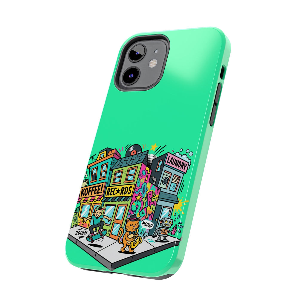 Phone Case | Tough Protective Cover with Colorful Street Art