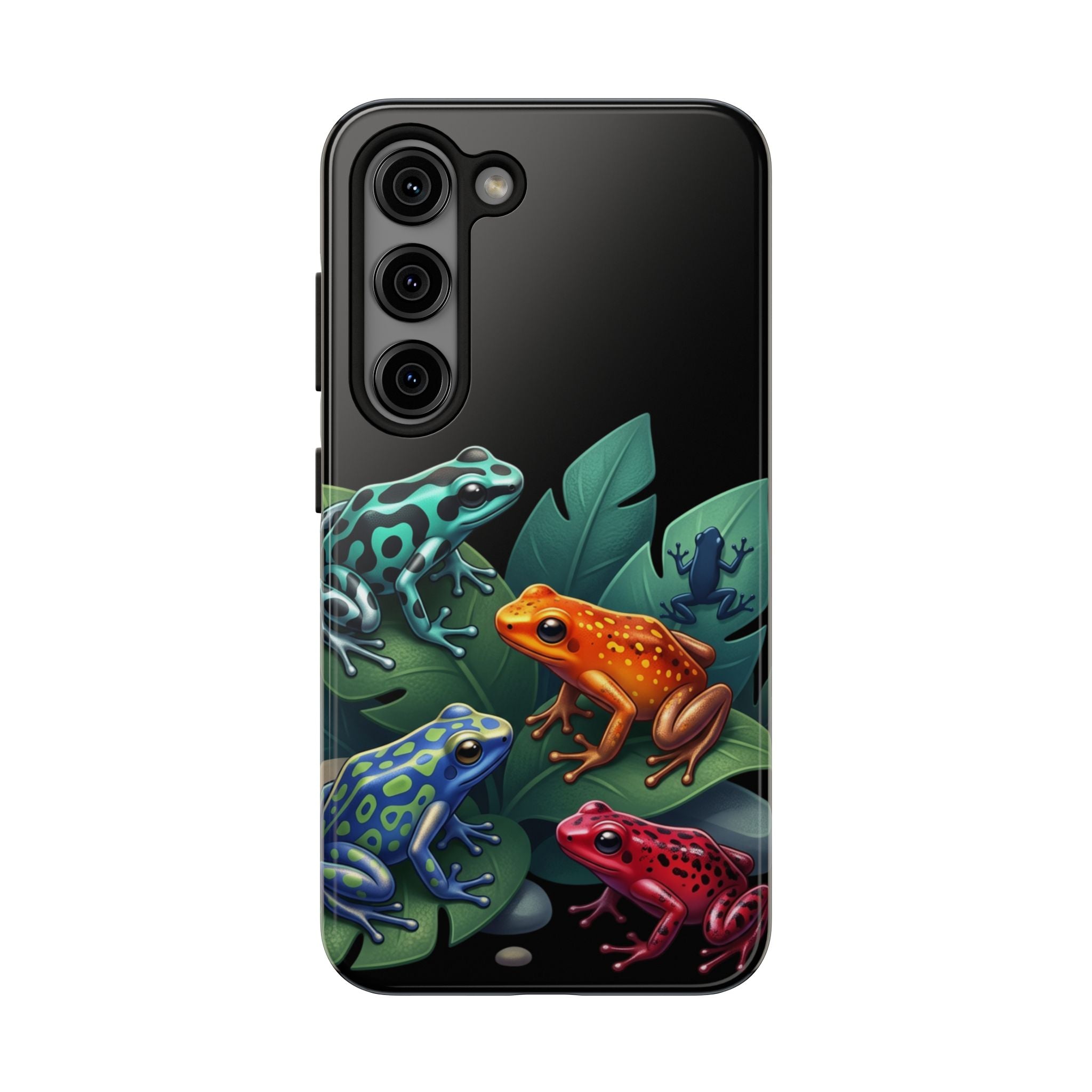Phone Case | Colorful Dart Frog Design Tough Protective Case