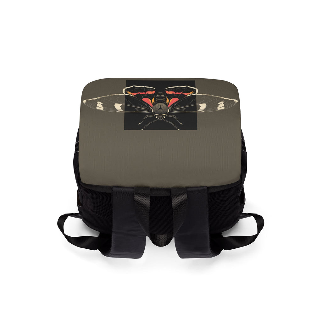 Backpack | Vintage Hawkmoth Canvas Bag
