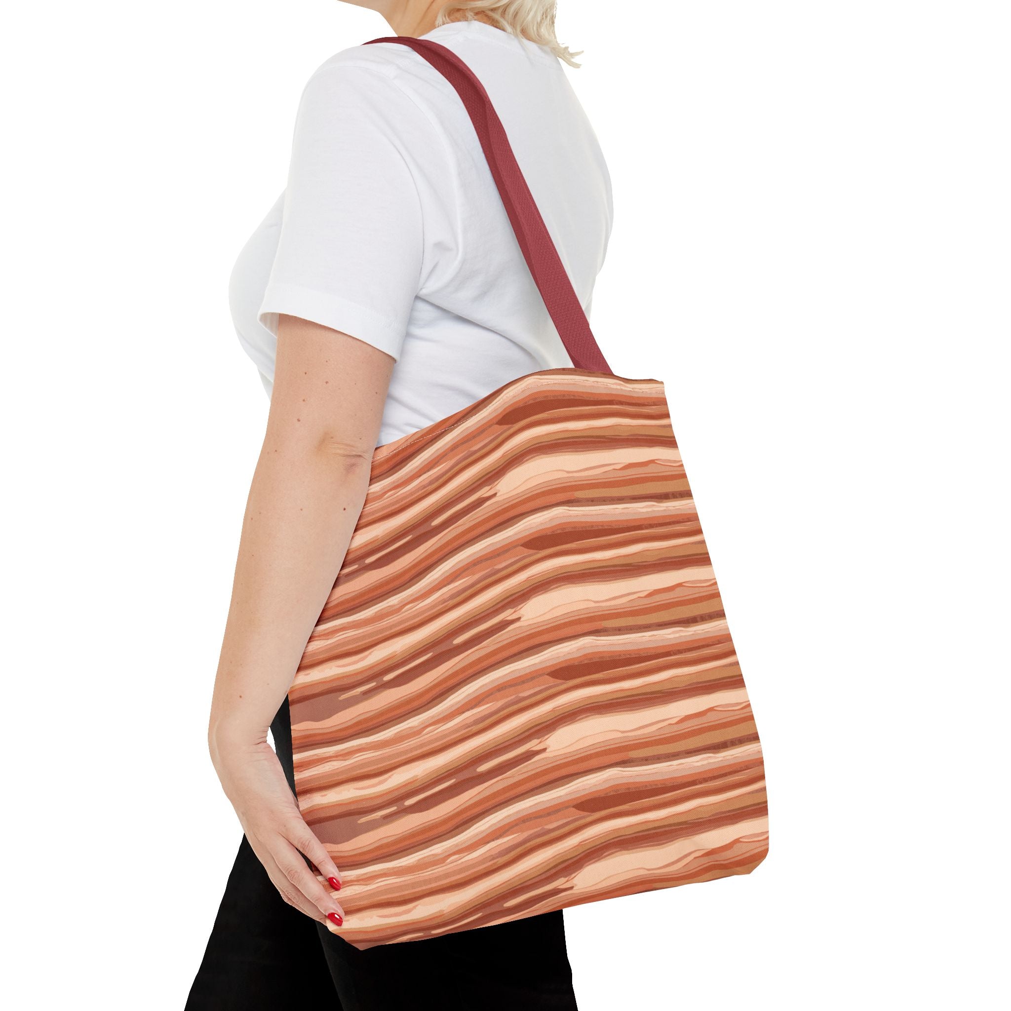 Tote Bag — Rustic All-Over-Print Canvas Tote