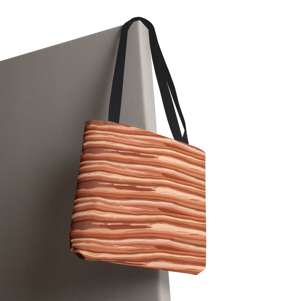 Tote Bag — Rustic All-Over-Print Canvas Tote