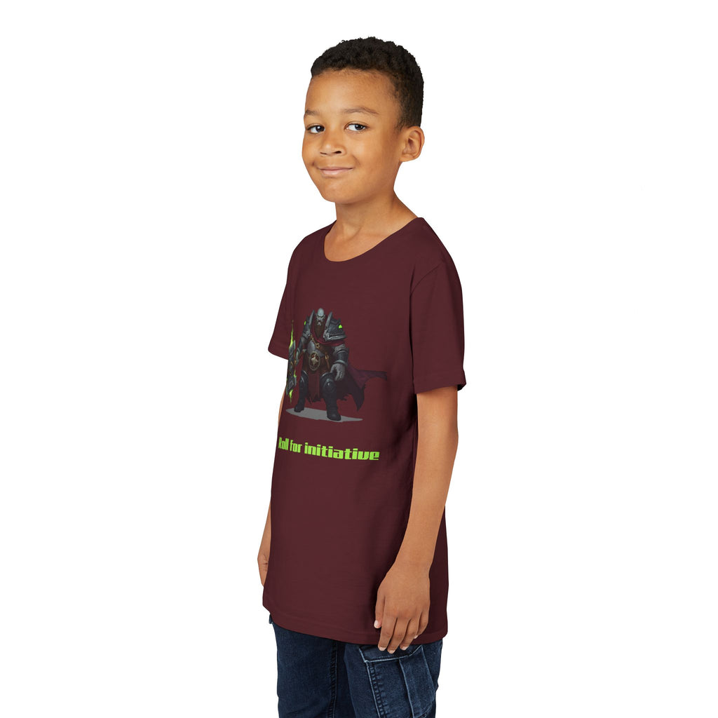 T-Shirt | 'Roll for Initiative' Fantasy RPG Character Youth Tee