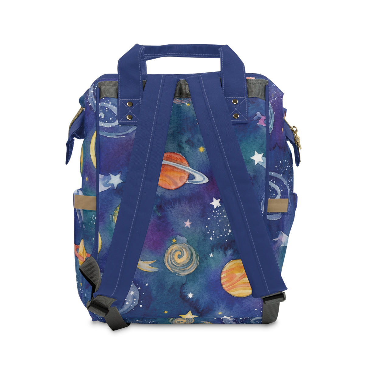 Diaper Backpack | Galaxy Print Multifunctional Nappy Bag