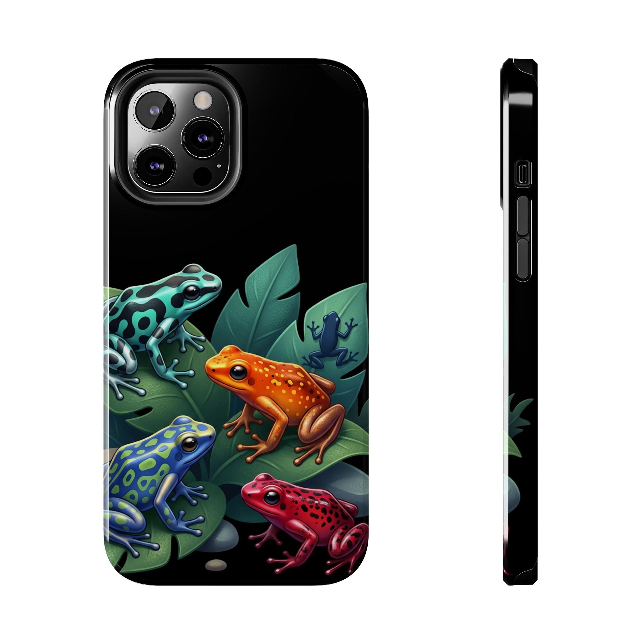 Phone Case | Colorful Dart Frog Design Tough Protective Case