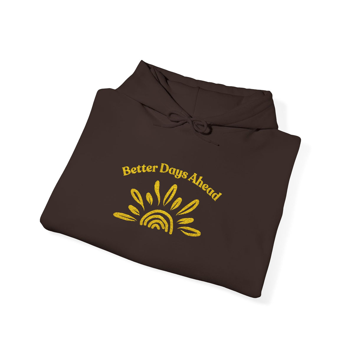 ‘Better Days Ahead’ Embroidered Hoodie