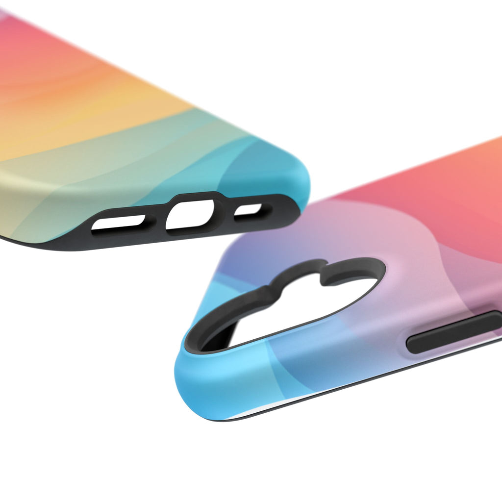 Phone Case | Gradient Sunset Magnetic Impact-Resistant Phone Shield