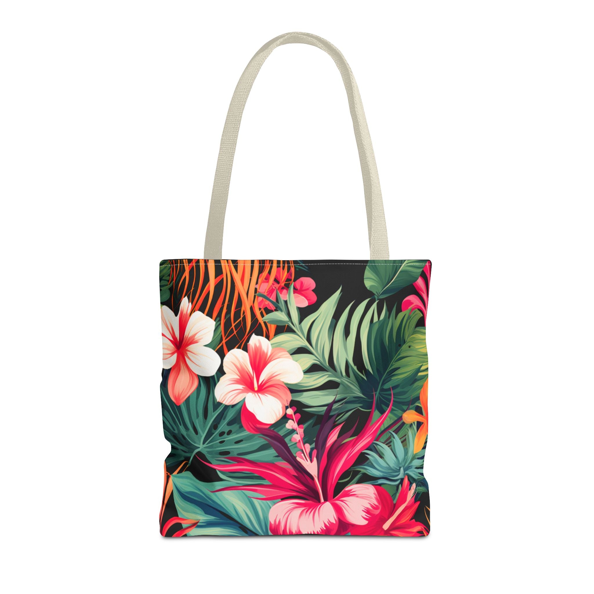 Tote Bag | Vibrant Tropical Beach & Market Tote