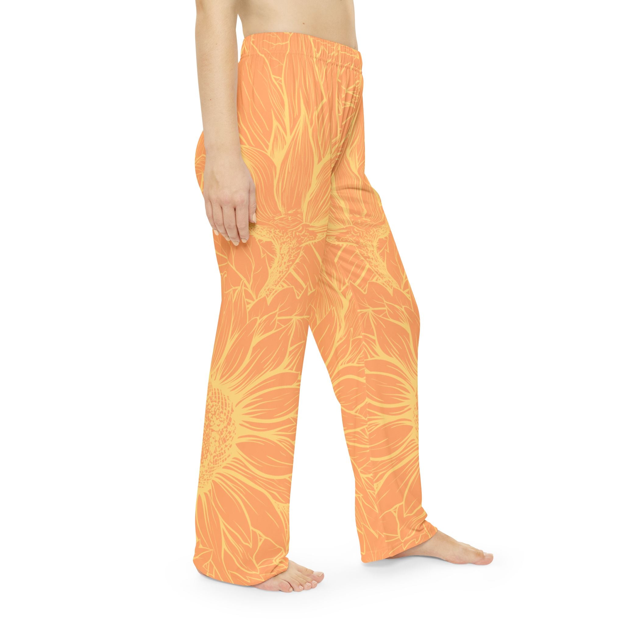 Pajama Pants | Cozy Sunflower Print Loungewear for Women