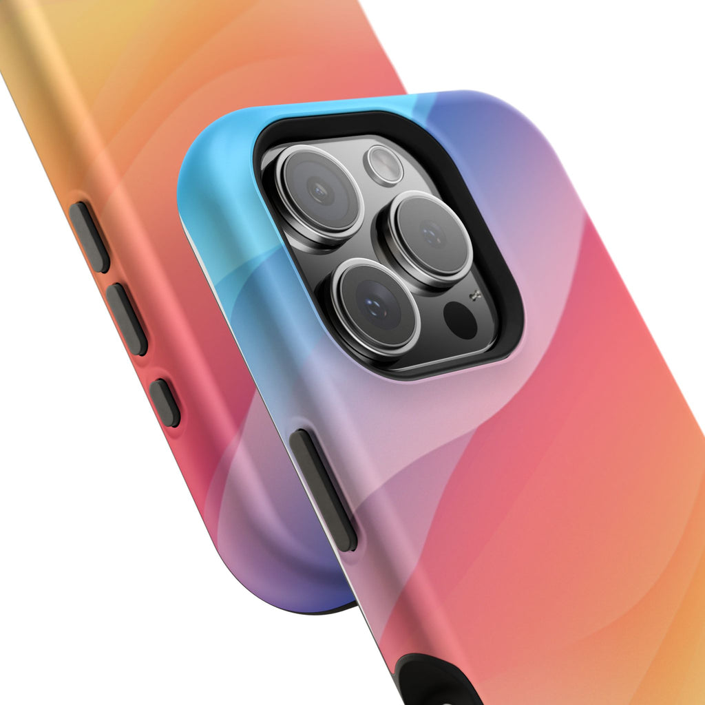 Phone Case | Gradient Sunset Magnetic Impact-Resistant Phone Shield