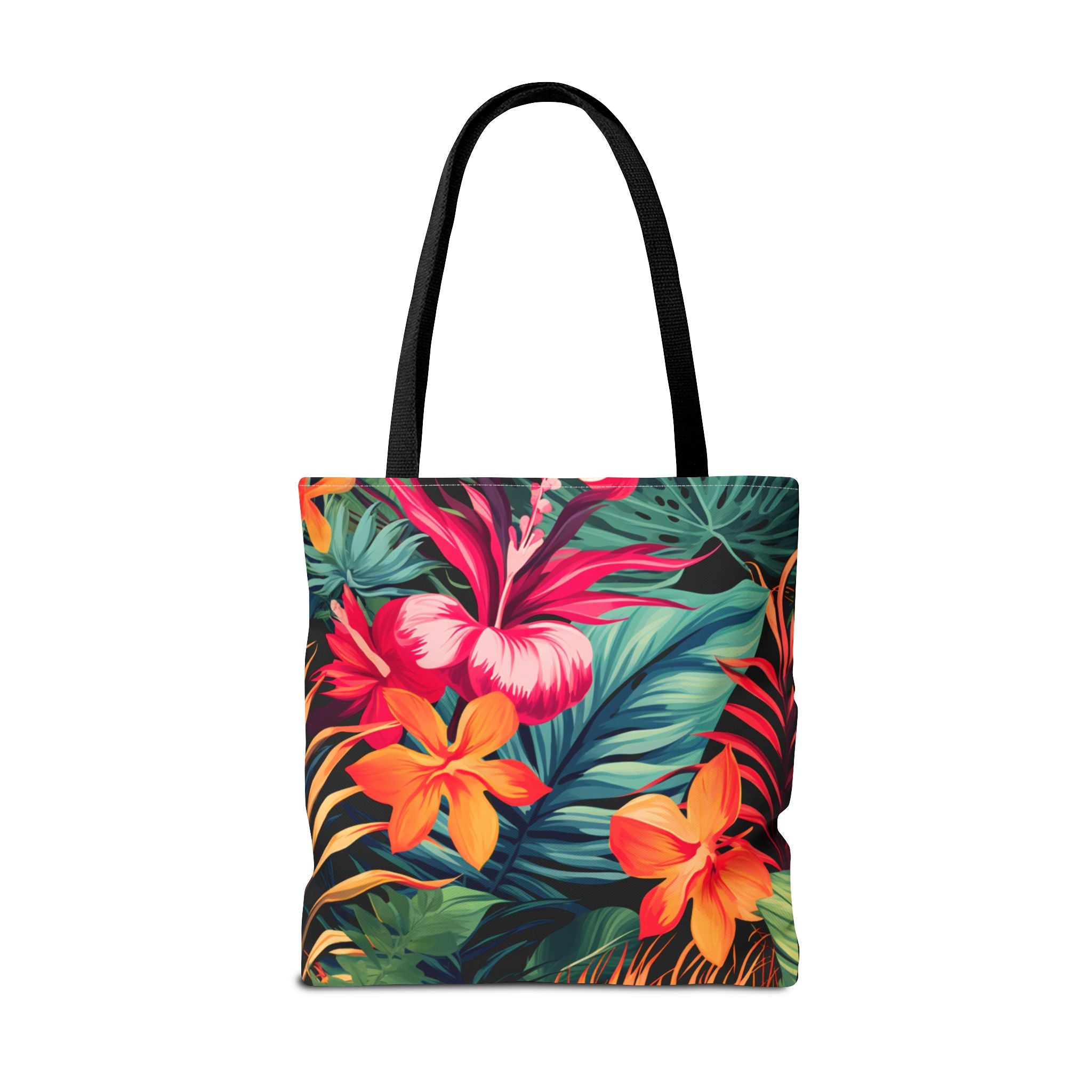 Tote Bag | Vibrant Tropical Beach & Market Tote