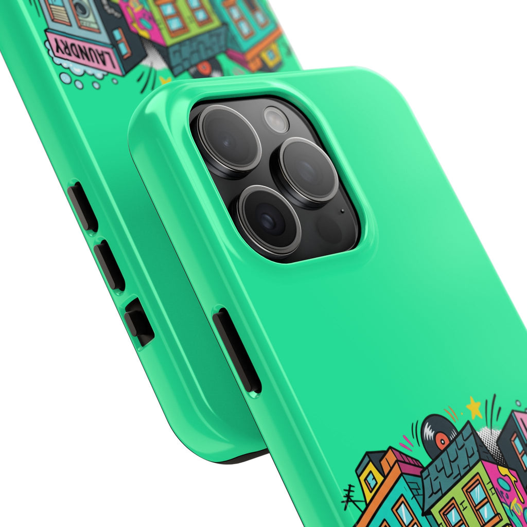 Phone Case | Tough Protective Cover with Colorful Street Art