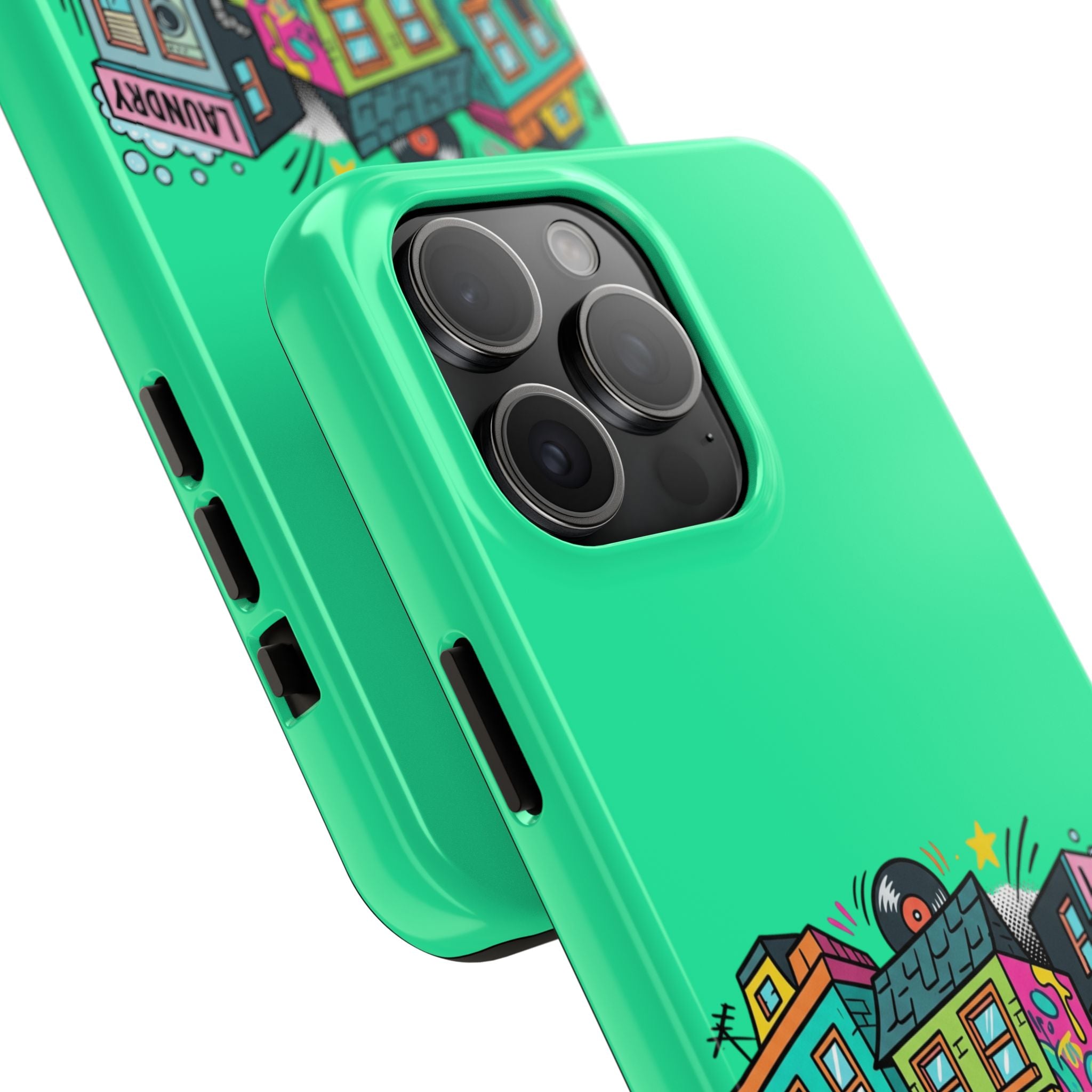 Phone Case | Tough Protective Cover with Colorful Street Art