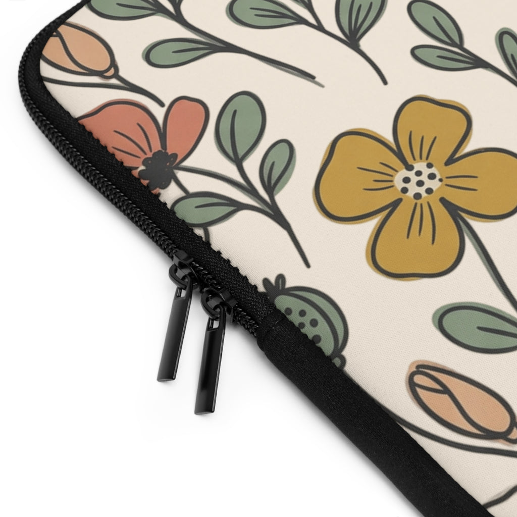 Laptop Sleeve | Vintage Wildflower Protective Case