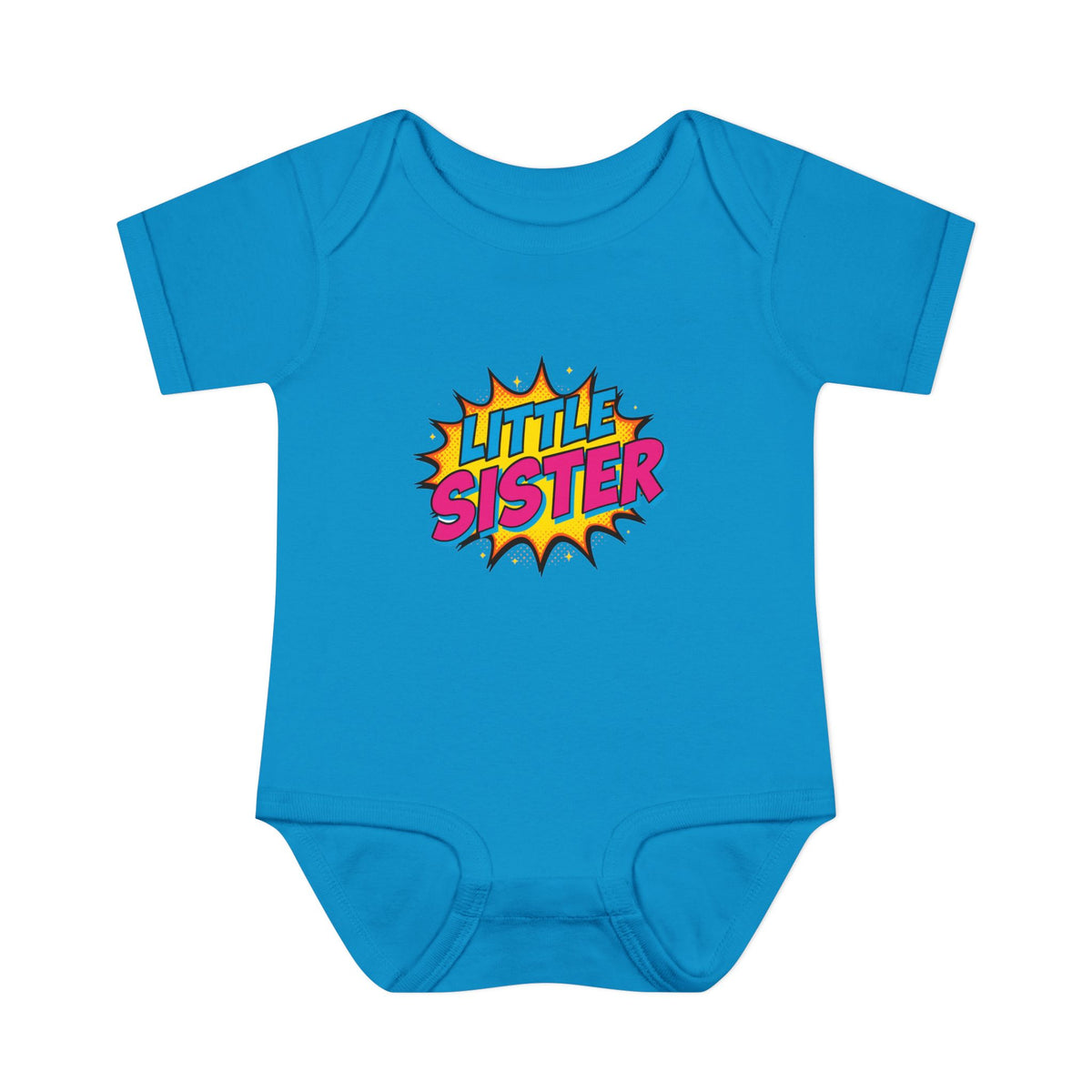 Little Sister Pop Art Onesie