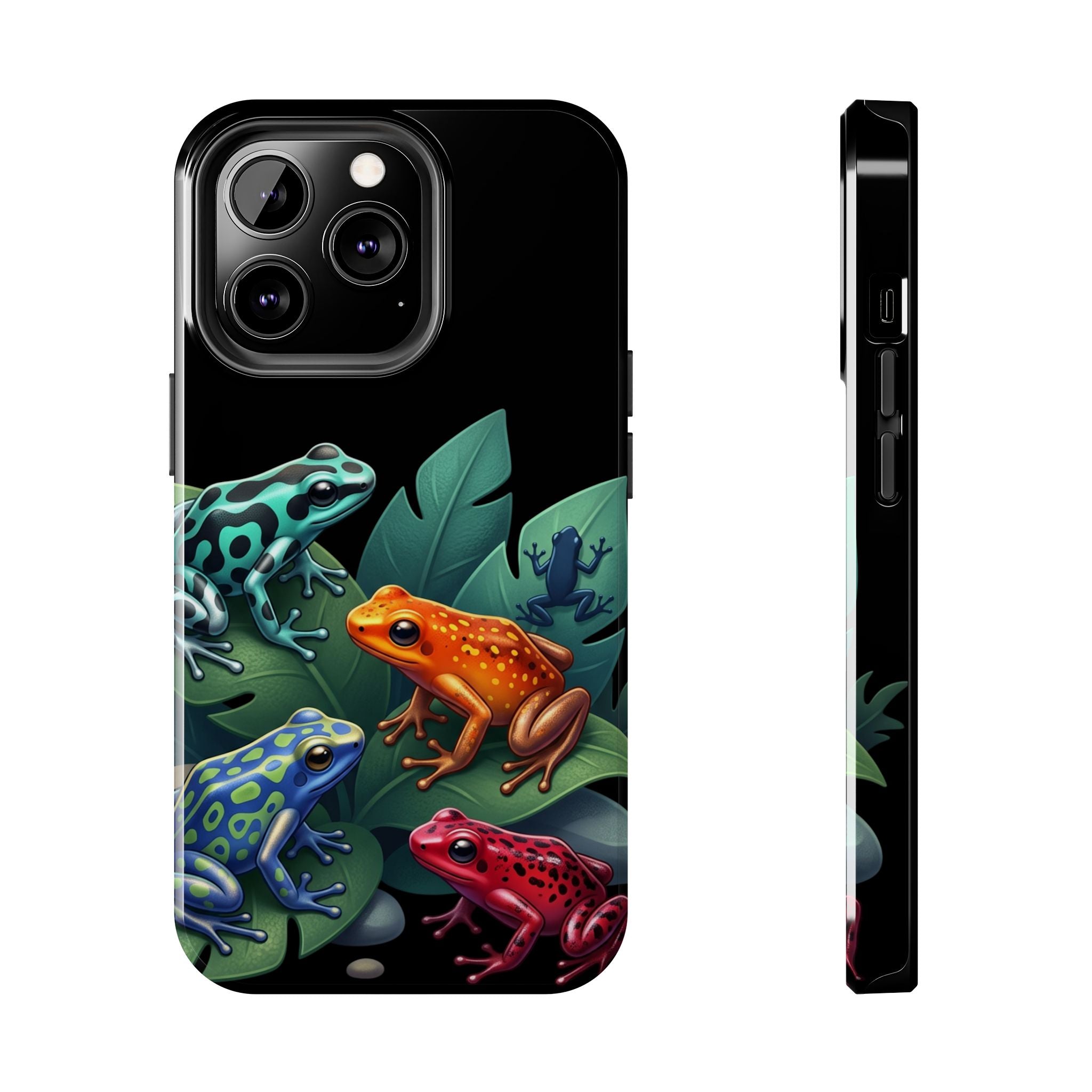 Phone Case | Colorful Dart Frog Design Tough Protective Case