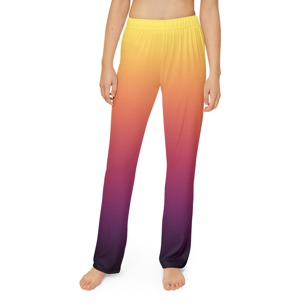 Child & Youth Pajama Pants | Sunset Ombre Sleep & Play Lounge Pants