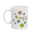 Coffee Mug | 11oz or 15oz 'Grow' Succulent Ceramic Mug