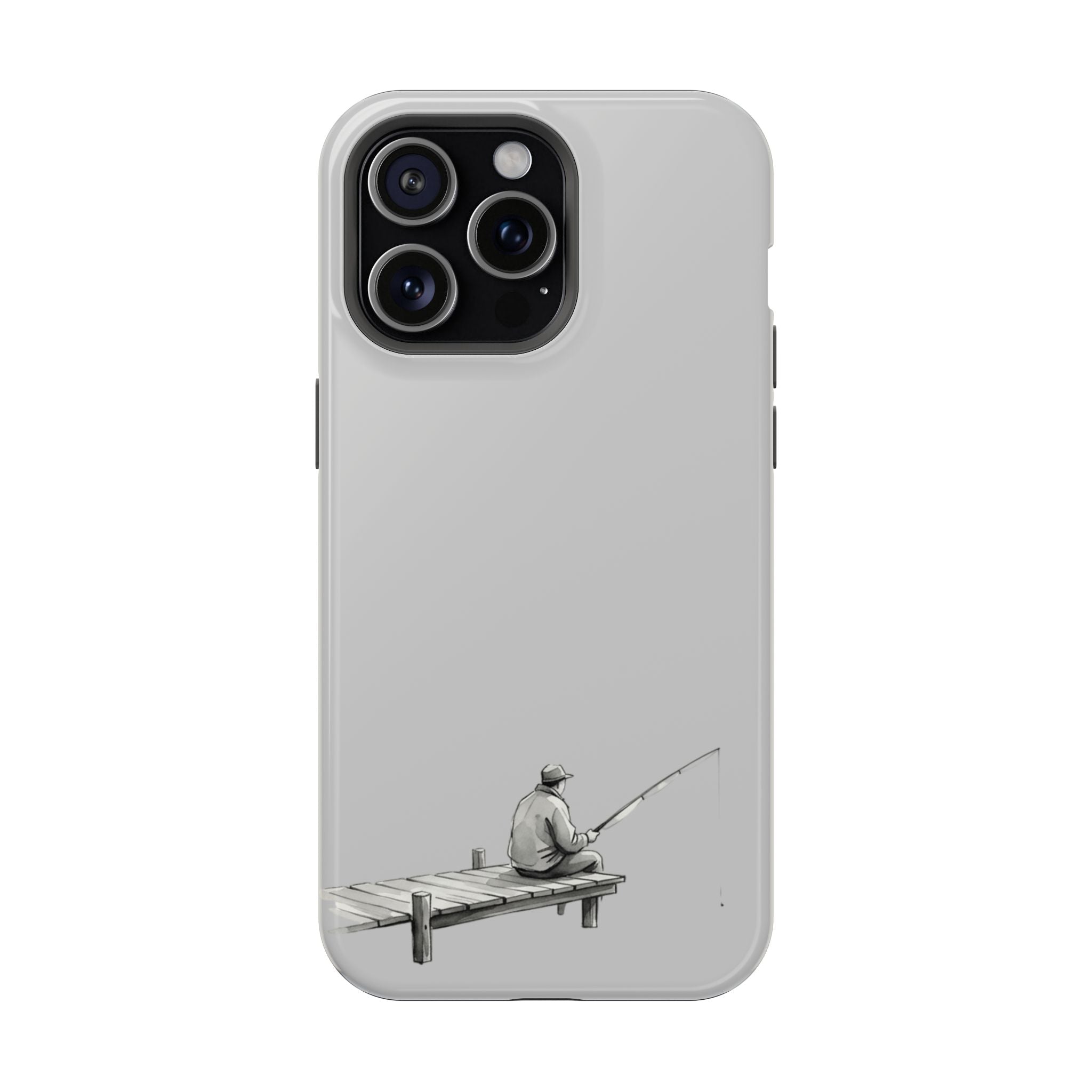 Phone Case | Fishing Dock Minimalist Magnetic Impact-Resistant Case