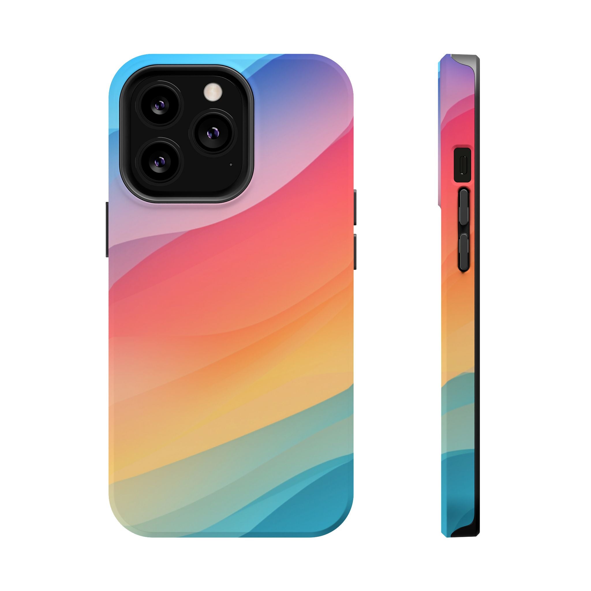 Phone Case | Gradient Sunset Magnetic Impact-Resistant Phone Shield