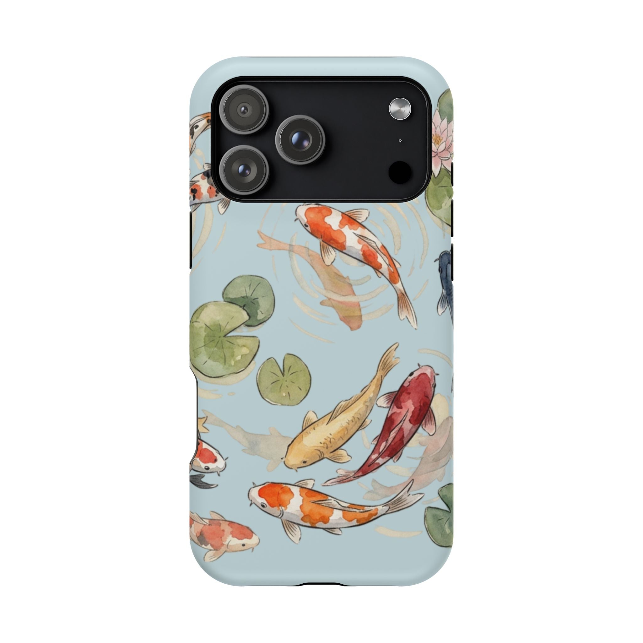 Phone Case | Koi Pond Magnetic Impact-Resistant Phone Cover