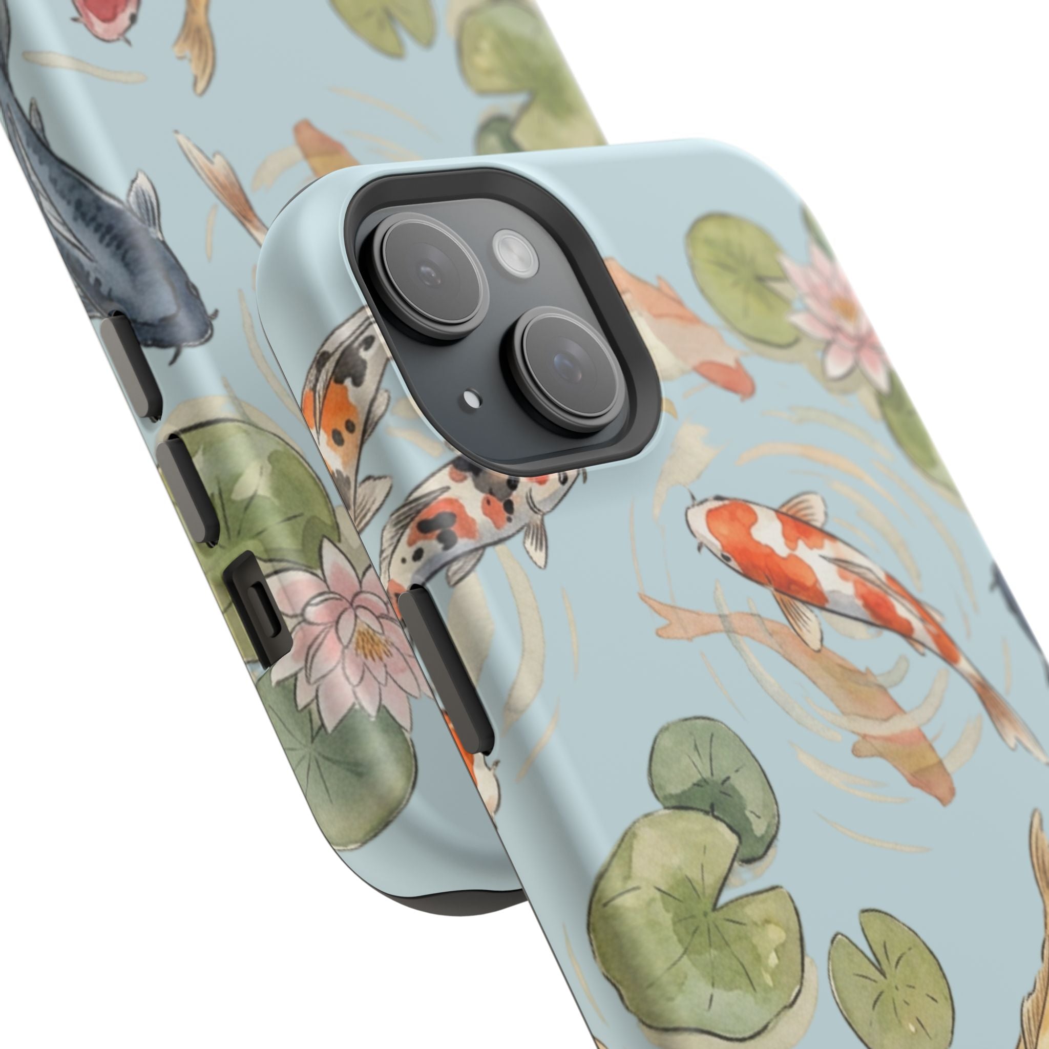 Phone Case | Koi Pond Magnetic Impact-Resistant Phone Cover