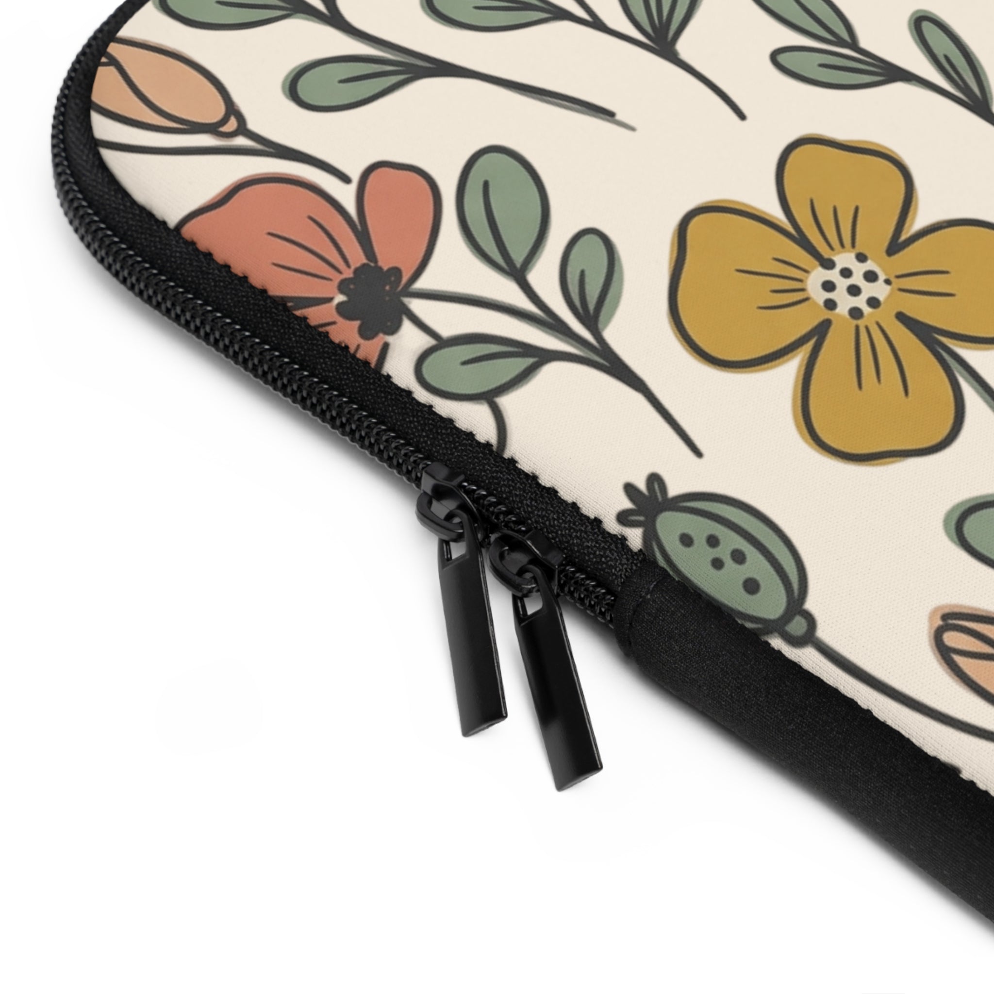 Laptop Sleeve | Vintage Wildflower Protective Case