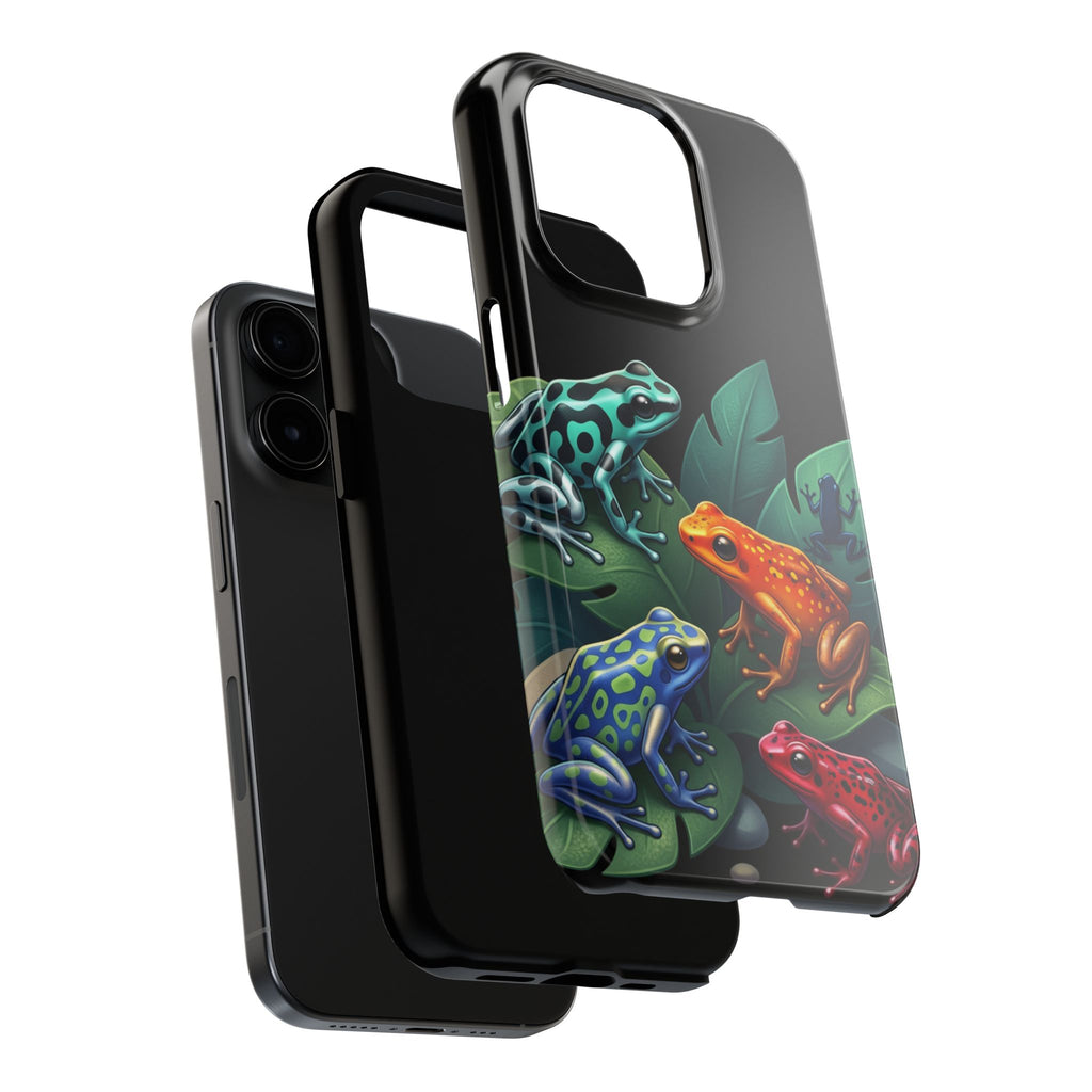 Phone Case | Colorful Dart Frog Design Tough Protective Case