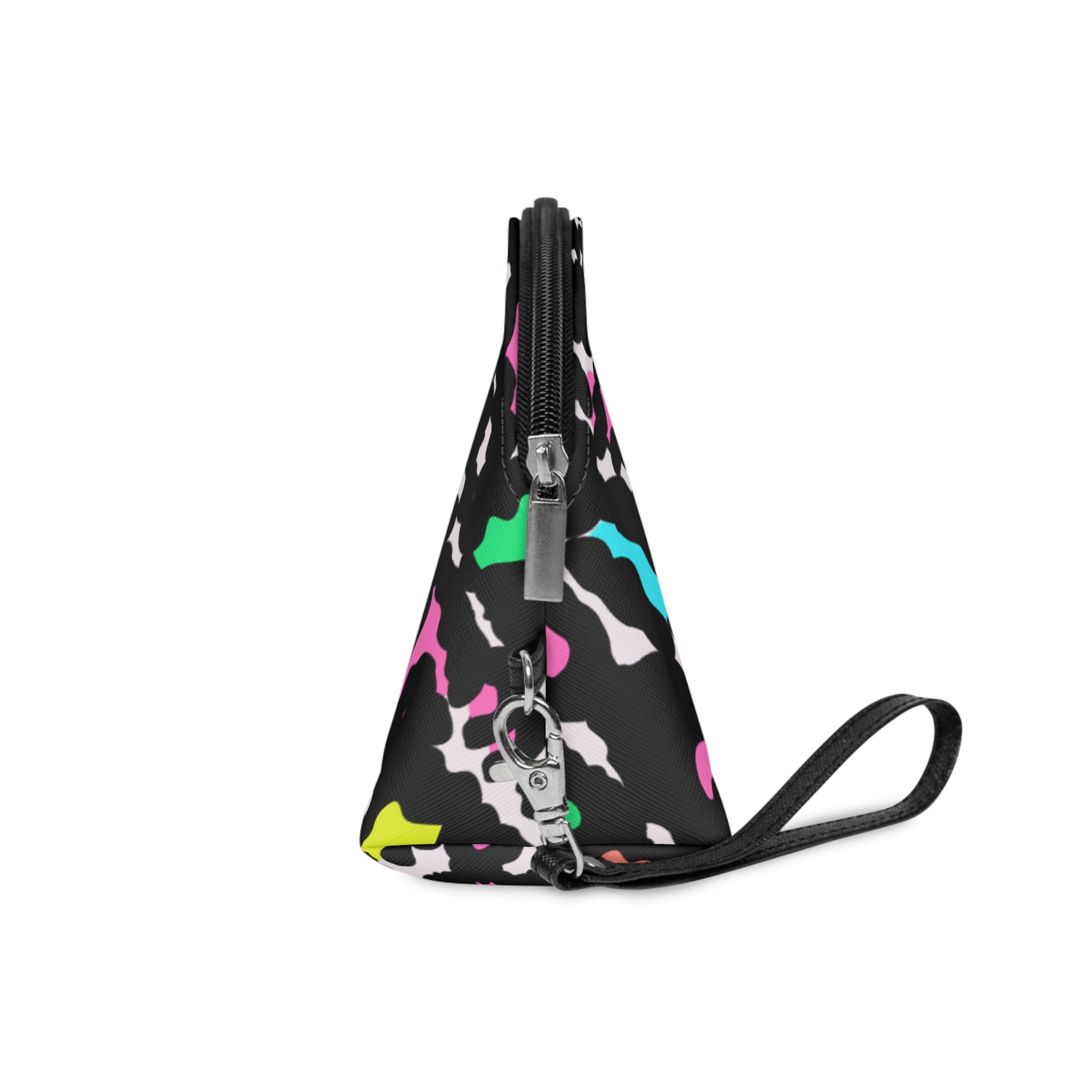Cosmetic Pouch | Colorful Leopard Print Makeup Bag