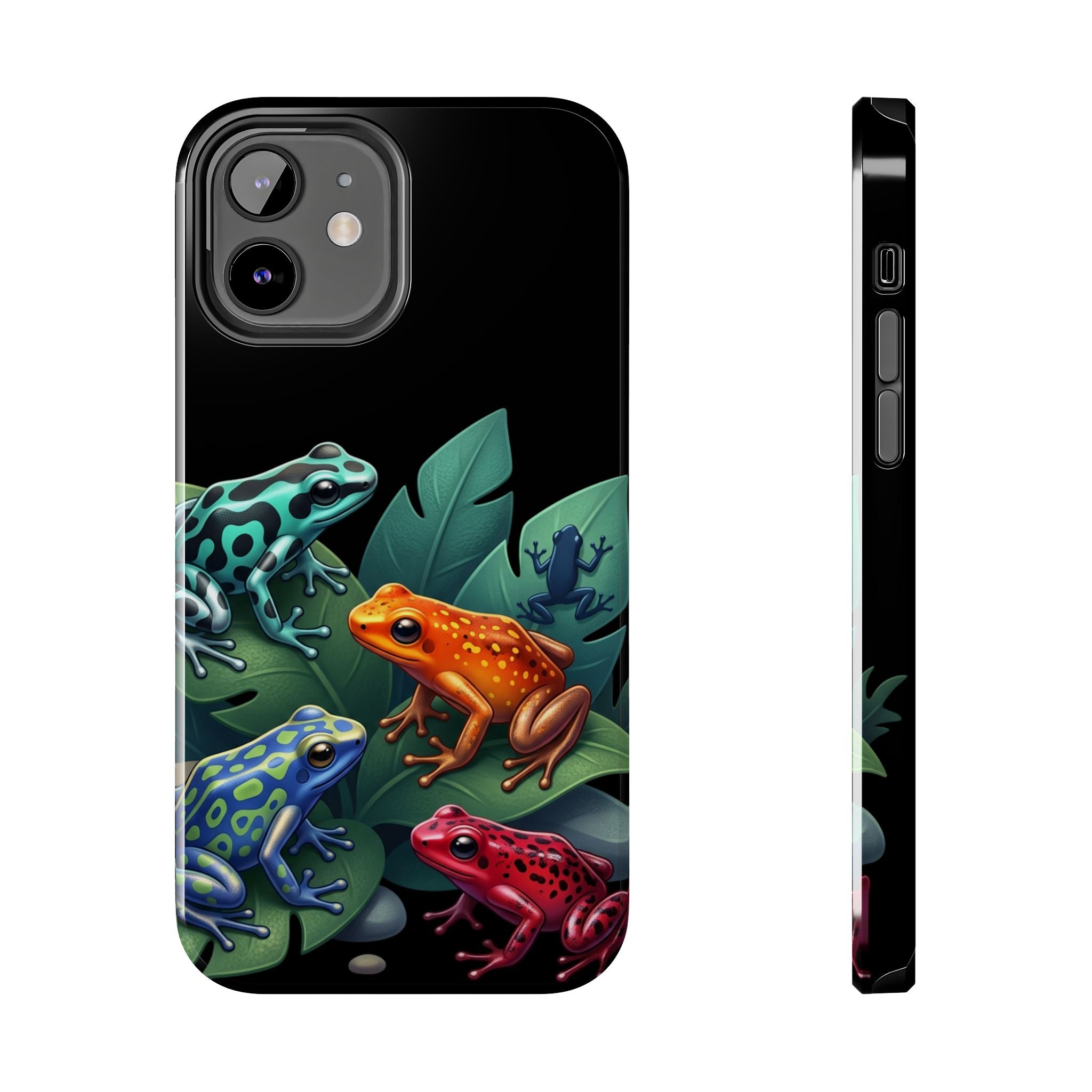 Phone Case | Colorful Dart Frog Design Tough Protective Case