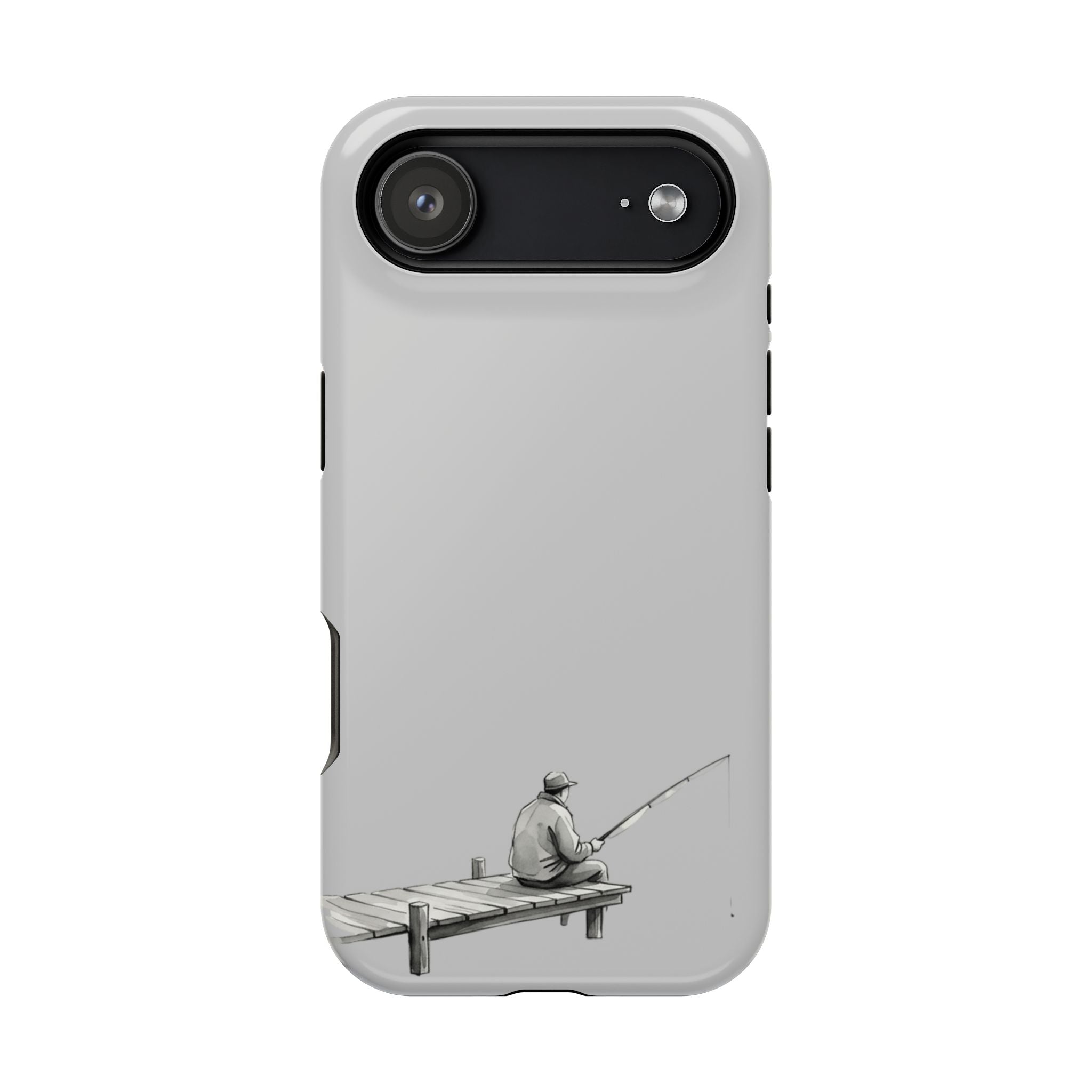 Phone Case | Fishing Dock Minimalist Magnetic Impact-Resistant Case