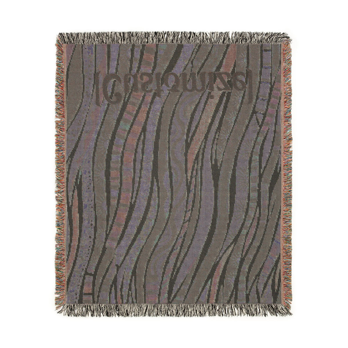 Personalized Boho Woven Throw