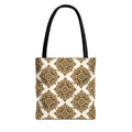Tote Bag | Boho Gold Medallion Pattern