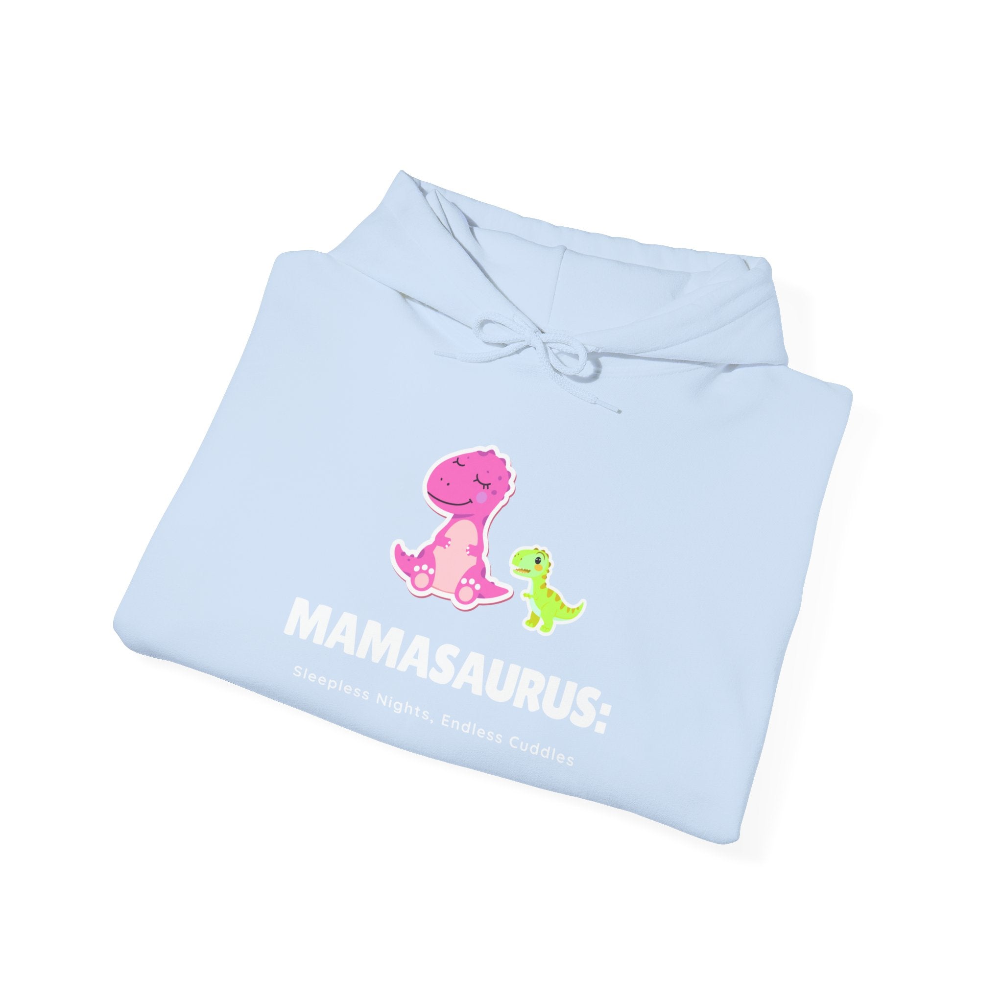 Hoodie | 'Mamasaurus' Pink Mama Dino with Baby Sweater