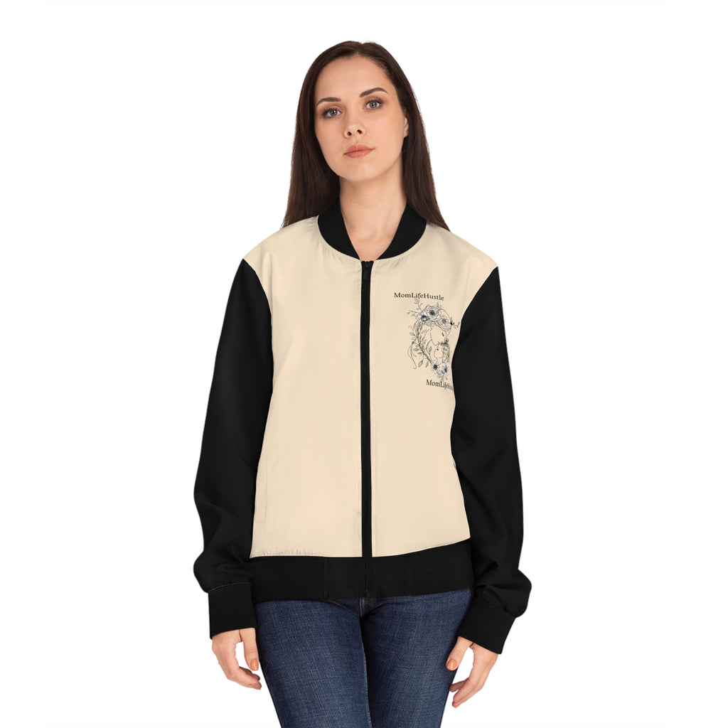 MomLifeHustle Bomber Jacket