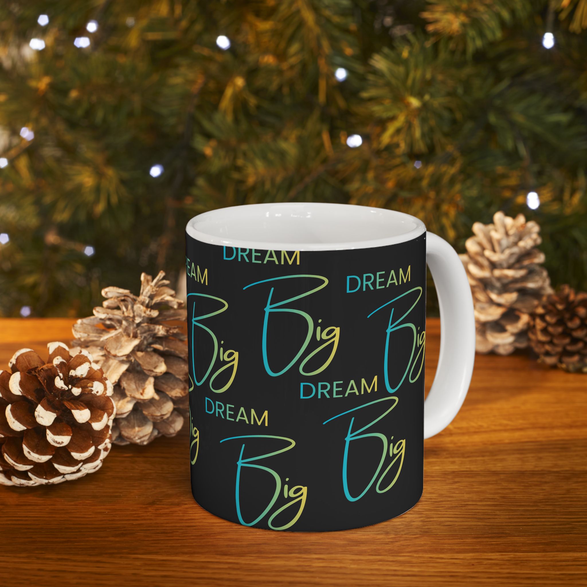 Coffee Mug | 'Big Dream' Inspirational Ceramic Mug